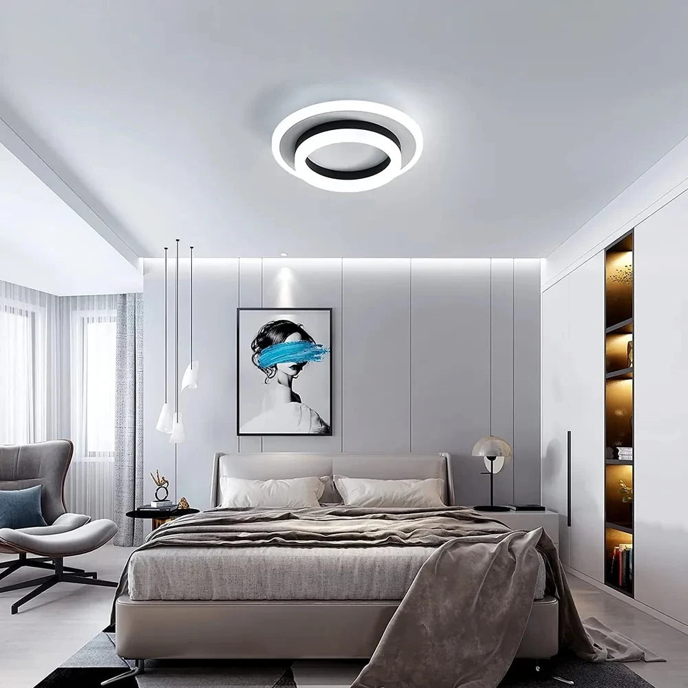 Runde, moderne LED-Deckenleuchte – 24 W – 6000 K Kaltweiß