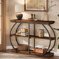 Industrial Design Console Table – 3-Tier Storage Rack – E1 MDF & Metal