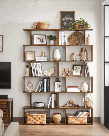 Industrial Bookcase – Sleek & Space-Saving Design