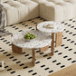 Artistic Nesting Coffee Table Set – 2-Piece