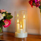 LED Stompkaars met 3 Lonten – Vlamloos & Realistisch