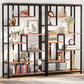 Modern 8-Tier Industrial Bookshelf