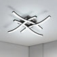 Moderne LED-Deckenleuchte 24 W – Schwarz – 6500 K Kaltweiß – Wellenförmiges Design