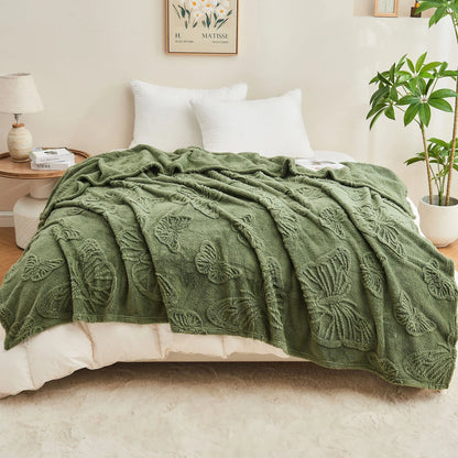Wollen Plaid – Jacquard Geweven – Ruitpatroon