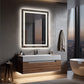 LED Bathroom Mirror Backlit, Anti-Fog & Touch Control (IP44)