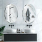 Ovale Wandspiegel zonder Lijst – Modern & Tijdloos Design