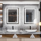 LED Bathroom Mirror Backlit, Anti-Fog & Touch Control (IP44)
