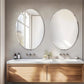 Ovale Wandspiegel zonder Lijst – Modern & Tijdloos Design