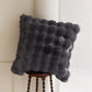 Ultra-Soft Faux Rabbit Fur Deken & Kussensloop – Luxe Winter Collectie