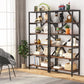 Industrial 5-Tier Bookshelf – Retro Vintage Style