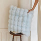 Ultra-Soft Faux Rabbit Fur Deken & Kussensloop – Luxe Winter Collectie