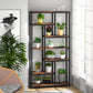 Modern 8-Tier Industrial Bookshelf
