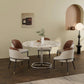 Set of 2 Modern Dining Chairs – Two-Tone Design