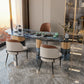 Set of 2 Modern Dining Chairs – Two-Tone Design