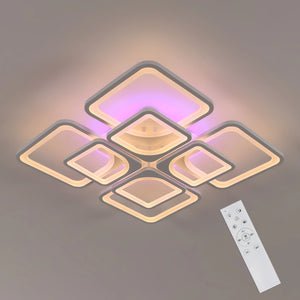 Dimmbare LED-Deckenleuchte 56 cm – mit Fernbedienung