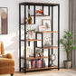 Modern 8-Tier Industrial Bookshelf