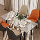 Set of 2 Luxury Dining Chairs - Microfiber Silicone Leather