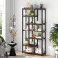 Modern 8-Tier Industrial Bookshelf