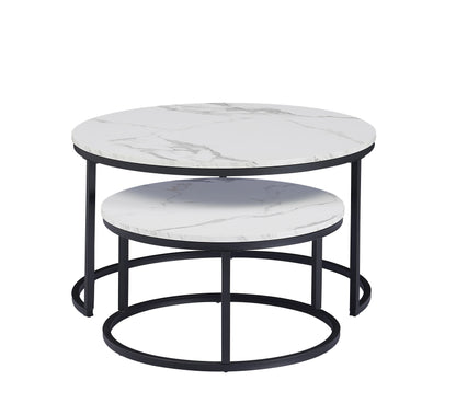Ronde Salontafelset 2-delig – Modern & Ruimtebesparend