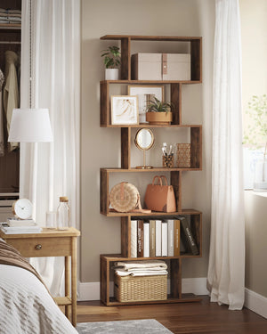 Industrial Bookcase – Sleek & Space-Saving Design