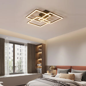 Moderne LED-Deckenleuchte 40 W – Dimmbar – Mit Fernbedienung & App – 3000 K–6500 K