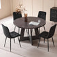 Ronde Eettafel Ø120 cm – Modern Industrieel Design – 4 tot 6 Personen